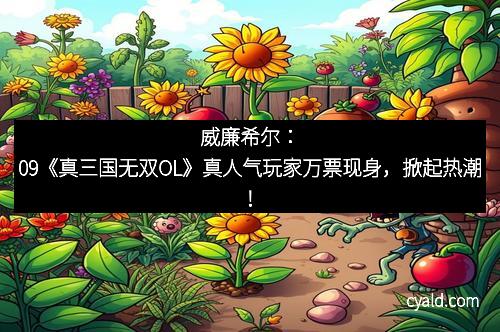 威廉希尔：09《真三国无双OL》真人气玩家万票现身，掀起热潮！
